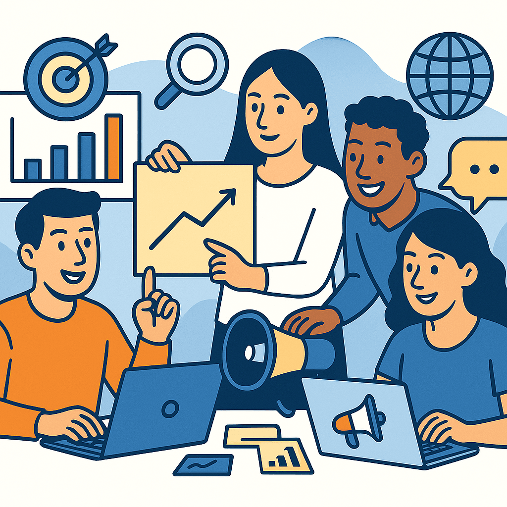 Teamwork illustration